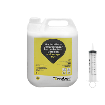 Set Weber.sys 891 5L + seringue 100ml