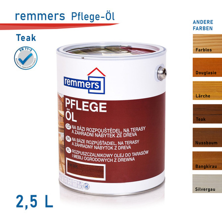 Remmers Pflege Öl 2,5 L Huile pour bois Teck