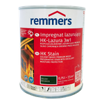 Remmers HK Lasur 0,75 L Vert – Imprégnant 3-en-1 pour bois