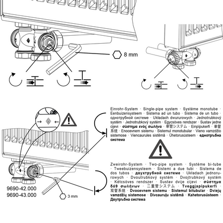 IMI Heimeier 9690-27.000 Multilux 4 Kit thermostatique