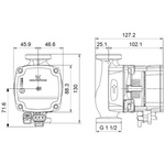 Grundfos ALPHA1 L 25-60 130 99160583