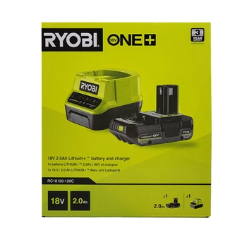 Ryobi RC18120-120C  kit batterie 18 V 2,0 Ah + chargeur ONE+ (sans appareil)