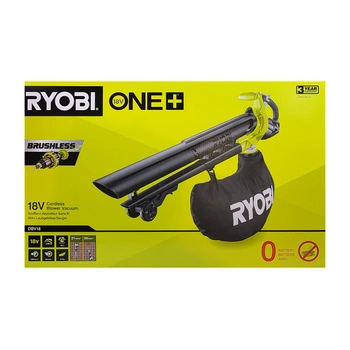 Ryobi OBV18 souffleur-aspirateur sans fil 18 V ONE+ kit 1,3 Ah terrasse jardin