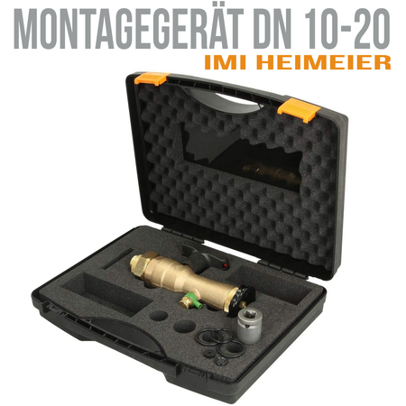 Heimeier Valise + outils pour remplacement de têtes de vannes DN10-20