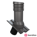 BANDLOO Kit ventilation DN150 – Ruroflex KLIK + séparateur 150 mm Graphite