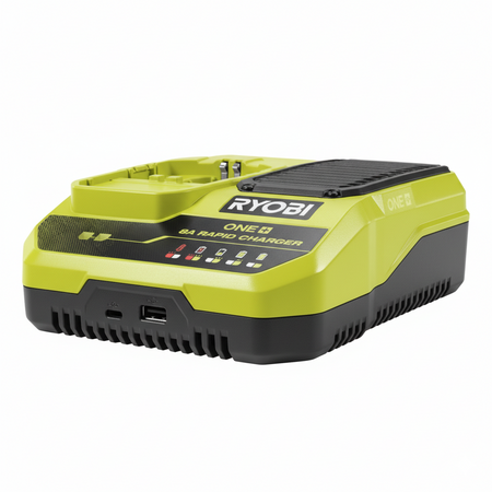 Ryobi RC18180 Chargeur Rapide 8A 18V ONE+ pour batteries Ryobi