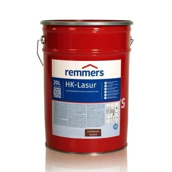 Remmers HK Lasur 20 L Noyer – Imprégnant 3-en-1 pour bois