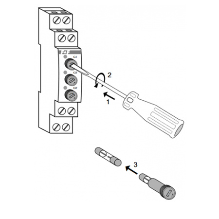 F&F Limiteur de surtension BZ-3 250 V IP20 0 A