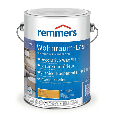 Remmers WOHNRAUM-LASUR Chêne 2,5 L