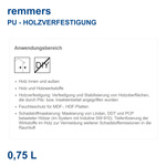 Remmers PU-HOLZVERFESTIGUNG Incolore 0,75 L