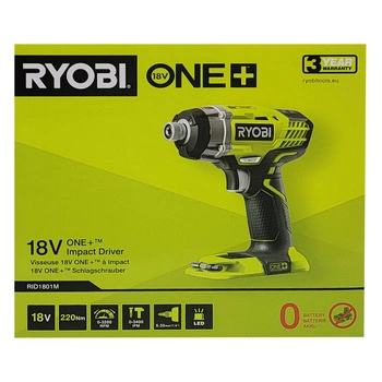 Ryobi RID1801M visseuse à chocs 18 V ONE+ avec embout&adaptateur (sans batterie)