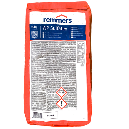 Remmers WP Sulfatex Enduit d'étanchéité 25 kg