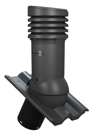 Cheminée EVO DN150 mm P1805 PAROTEC RAL 7024-Graphite Art. E370503