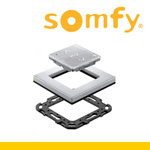 Somfy Smoove Origin io avec cadre Pure 1811066