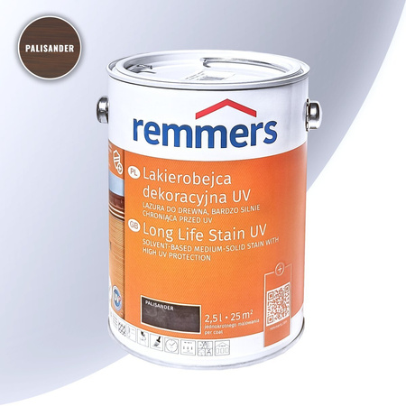 Remmers Dauerschutz-Lasur UV Palissandre 2,5 L – Lasure décorative UV