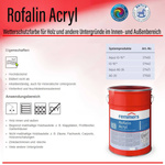 Remmers Rofalin Acryl vert sapin 5 L – peinture protectrice bois extérieur