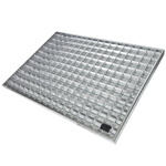 ACO Paillasson Vario 2.0 P3003264 – grille en acier galvanisé 60 x 40 cm