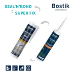 BOSTIK Seal'N'Bond Montagekleber Klebstoff Dichtmasse Kartusche 290 ML schwarz