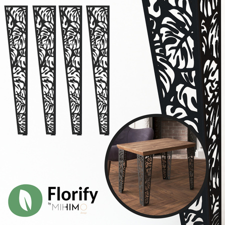 Set Florify 4x pied de monstera grand NMS 2.00 72cm