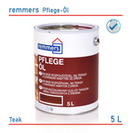 Remmers Pflege Öl 5 L Huile pour bois Huile pour terrasse Huile pour meubles de jardin – Teck