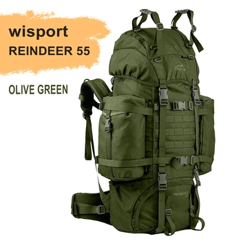 Wisport sac à dos REINDEER 55 OLIVE GREEN