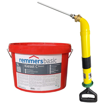 Remmers BASIC KIESOL C 5 L crème à base de silanes + Pompe d'injection manuelle
