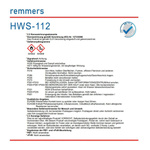 Remmers HWS-112 Cire dure Incolore 20 L