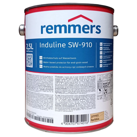 Remmers Induline SW 910 Incolore 2,5 L – protection des coupes de bois