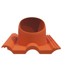 Kit Eurovent VENTOS X PLUS 150 mm Brique RAL 8004 + FLEXOS X PLUS 60 cm Gris