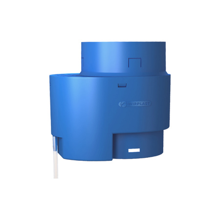 BANDLOO Kit ventilation DN150 – Ruroflex KLIK + séparateur 150 mm Graphite