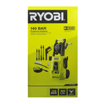 Ryobi RY140PWA nettoyeur haute pression 140 bar 1800 W pour terrasse et véhicule