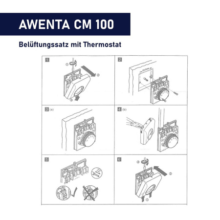 Awenta Ventilateur COSY CM100