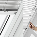 VELUX PAL M08 7001S Store Vénitien 78x140 Original (PAL), Cadre Argenté, Blanc