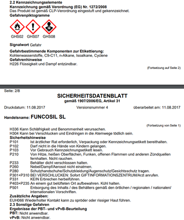 Remmers Funcosil SL 5 L Imprégnant hydrofuge incolore pour pierre, à base de silane et de siloxane