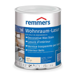 Remmers WOHNRAUM-LASUR Blanc 0,75 L - Lasure à la cire pour intérieur