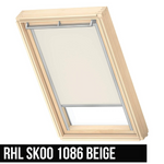 VELUX RHLSK00 1086 Store 114x Store décoratif Original avec crochets (RHL) Beige