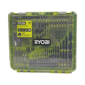 Ryobi RAKDD100 - coffret 100 pièces forets et embouts dans mallette