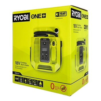 Ryobi RMI18-0 Compresseur/Gonfleur sans fil 18 V ONE+ (sans batterie)