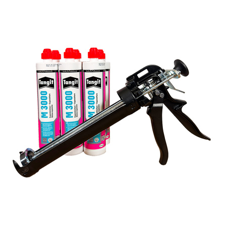 BandlooSet Tangit 6x M3000 300 ml + pistolet manuel pour cartouches