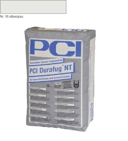 PCI Durafug® NT 25 kg Gris Argent – Joint époxy durable à haute résistance chimique