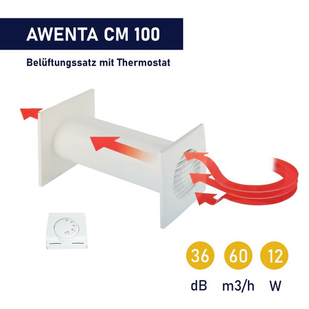 Awenta Ventilateur COSY CM100