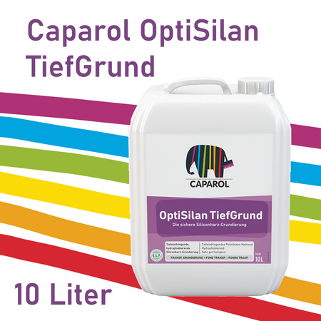 CAPAROL OptiSilan TiefGrund Primaire résine pour extérieur et intérieur, 10L