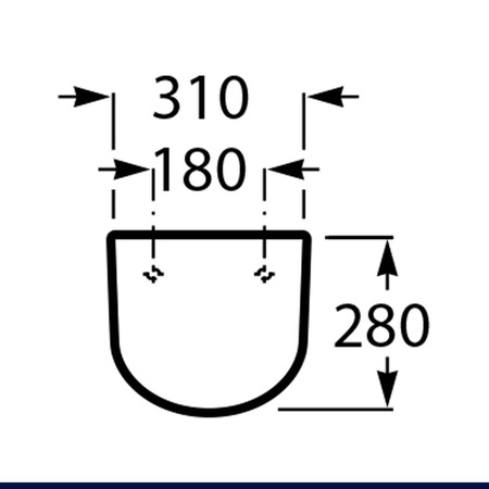 Roca Urinoir NEXO avec couvercle – inclus : raccordement et kit de montage (sans siphon)