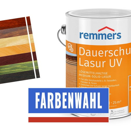 Remmers Dauerschutz-Lasur UV Palissandre 2,5 L – Lasure décorative UV