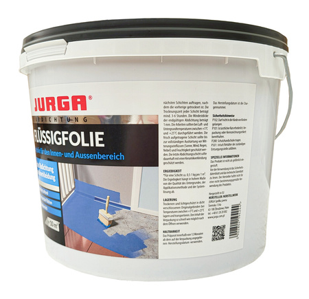 JURGA FOLMIX Enduit d'étanchéité liquide carreaux intérieurs extérieurs 12 kg