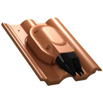 Parotec Tile S56 RAL 8004 Rouge Brique – Passage solaire