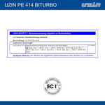 UZIN PE 414 BiTurbo 1-composant 12 kg ~10L Primaire PUR rapide pour parquets