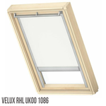 VELUX RHL UK00 1086 Store 134x140 Store décoratif Original avec crochets Beige