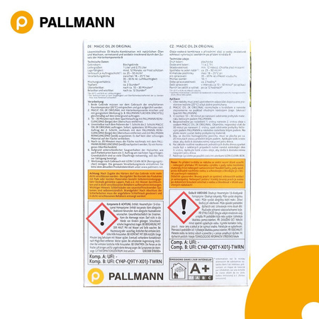 Pallman Magic Oil 2K Original 1 L A/B 021283