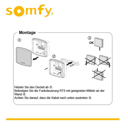 Somfy 1841022 RTS récepteur AMZ